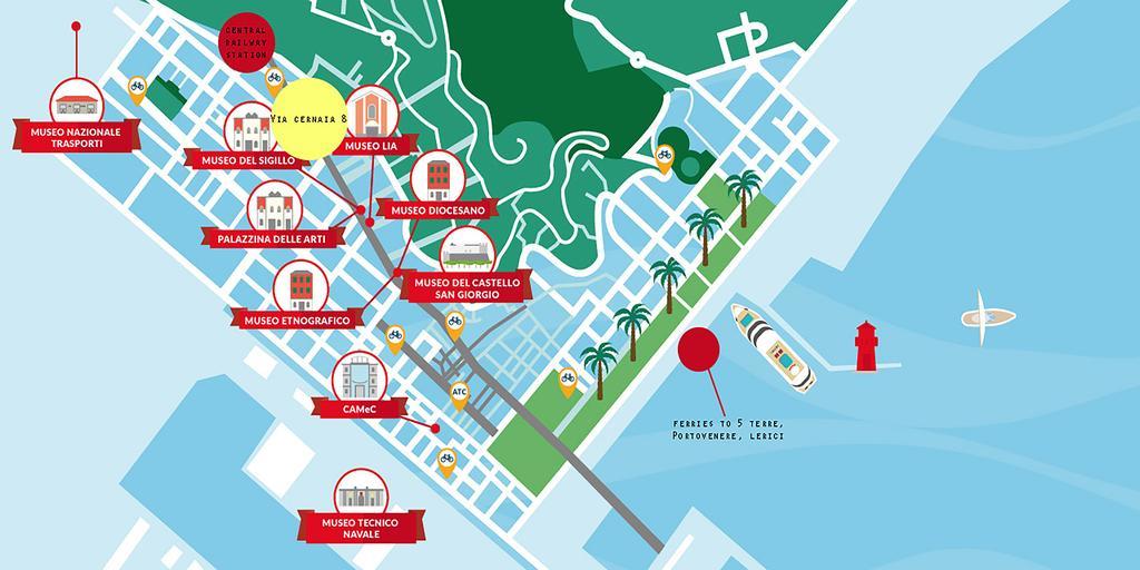 Nest Rest Apartman La Spezia Kültér fotó
